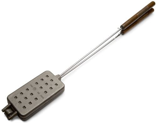 Rome Rome Cast Iron Waffle Iron with Long Handles (1405)