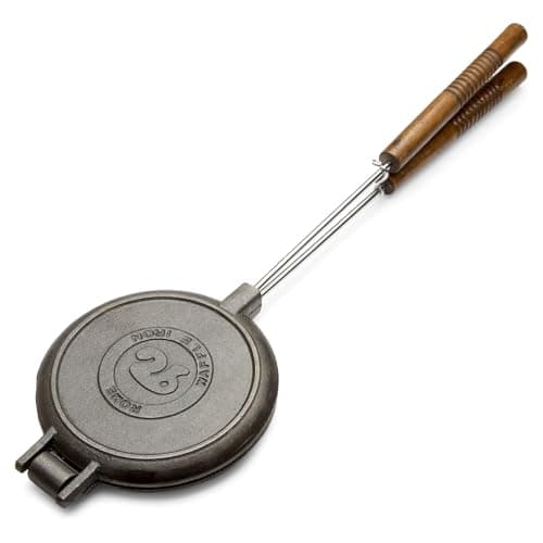 Rome Rome Chuckwagon Cast Iron Waffle Iron (1028)