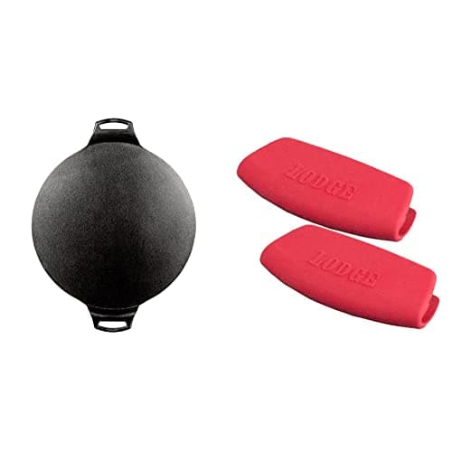 Lodge Lodge 15" Cast Iron Pizza Pan with Silicone Grips