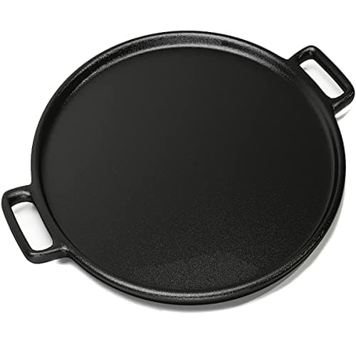Home-Complete Home-Complete 14" Cast Iron Pizza Pan