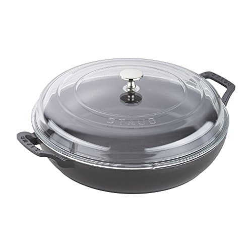 Staub Staub Cast Iron Braiser, 3.5 qt
