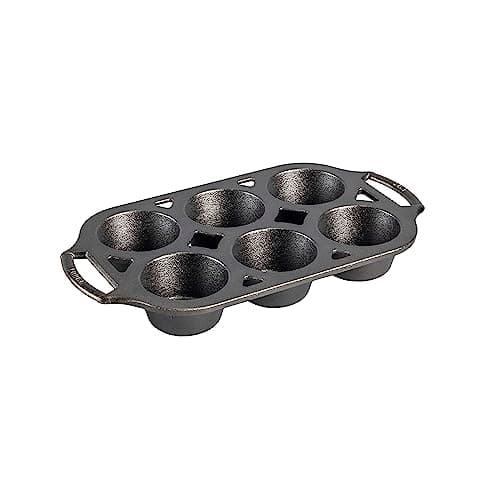 Lodge Lodge Cast Iron Muffin Pan (6-well)