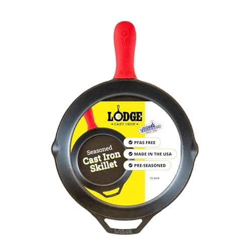 Lodge Lodge Seasoned Cast Iron Skillet, 12"