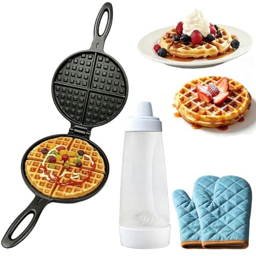 Cococheers Cococheers 7" Non-Electric Cast Iron Waffle Maker