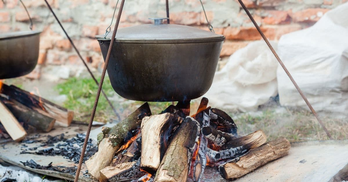 Enameled or Bare Cast Iron for Camping?