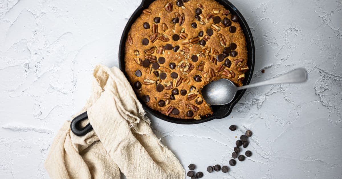 Cast Iron Skillet Cookie